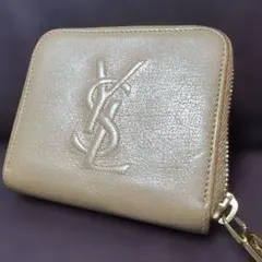 YSL イヴサンローラン 二つ折り財布 ベージュのサムネイル