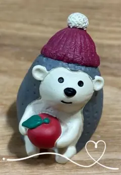 デコレ　コンコンブル　はりねずみりんご　クリスマス