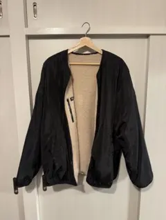 【新品・未使用】Java リバーシブルボアブルゾン L