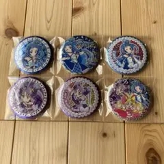 キミとアイドルプリキュア BIGホログラム缶バッジ 集合　ウインク　キュンキュン