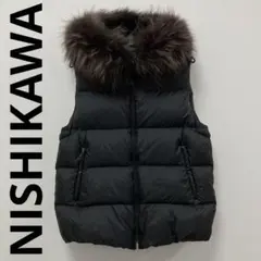 Nishikawa Down nano ブラックダウンベスト - メルカリ