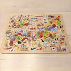 日本地図パズル 木製のパズル