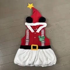 ミッキーマウスサンタコスチューム着ぐるみなりきり80