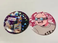 キャラクター缶バッジ2個セット　ドズル社