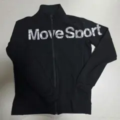 【美品】DESCENTE MoveSport フルジップジャケット L ブラック