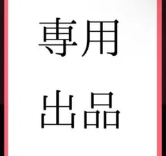 【た 様】専用出品