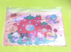 いちご新聞4月号付録　いちごのお家　スライダーポーチ/未開封未使用