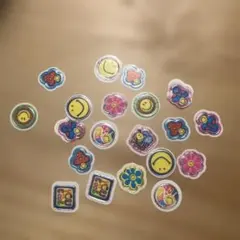 ニコちゃん　フレークシール　平成レトロ