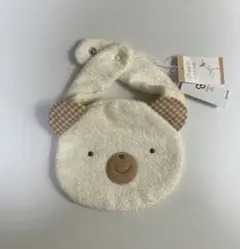 赤ちゃんの城　スタイ　よだれかけ　くま　ベア　オーガニックコットン