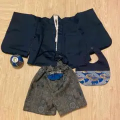 袴　ベビー着物　1歳着　誕生日 記念撮影　ハレ着