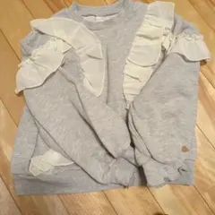 après les cours フリル付きトレーナー 120