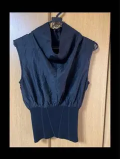 FRAY I.D 無袖上衣 黑色 附內搭細肩帶背心