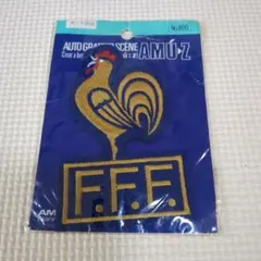 80s 当時物　FFF フランス代表　ワッペン　エンブレム FFF フランス代表 ワッペン エンブレム - メルカリ
