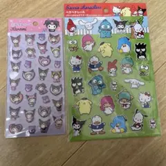 サンリオキャラクターぷくっとシールセット