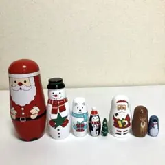 クリスマスキャラクター マトリョーシカ
