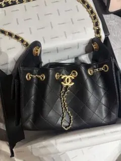CHANEL マトラッセ チェーンショルダーバッグ