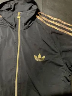 ★美品　adidas トラックジャケット　レオパード　ジャージ　豹柄　小栗旬