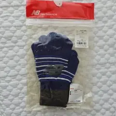 New Balance JAOF7866 手袋 Sサイズ ネイビー