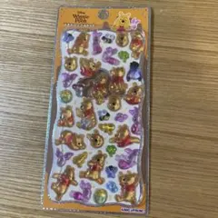 【正規品】プーさん　プチドロップステッカー