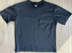 UNIQLO 130サイズ エアリズムコットンクルーネックTシャツ　半袖