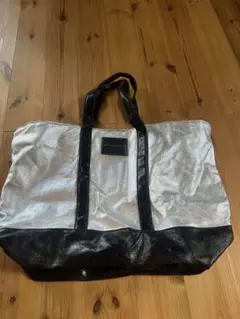 Victorias'secret シルバー ブラック メッシュ トートバッグ