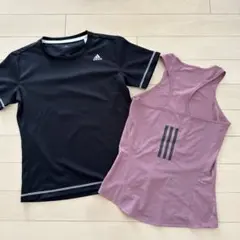 【adidas】アディダス Tシャツ・タンクトップ2点セット
