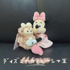 新❣️❣️香港ディズニー　ミニーマウスとシェリーメイ　ぬいぐるみキーホルダー