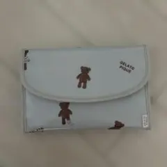 ジェラートピケ 母子手帳ケース