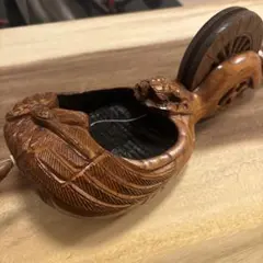 墨壺　在銘　壺静作　虎　大工道具　工芸品　墨壷　彫刻　墨坪　すみつぼ　墨つぼ 墨壺 在銘 壺静作 虎 大工道具 工芸品 墨壷 彫刻 墨坪 すみつぼ 墨つぼ