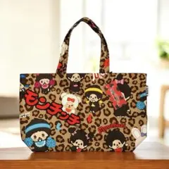 モンチッチ　トートバッグ　ヒョウ柄