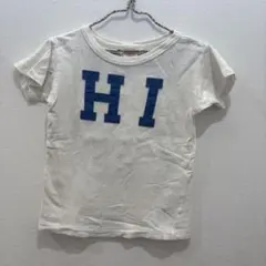 デニムダンガリー Tシャツ キッズ　120のサムネイル