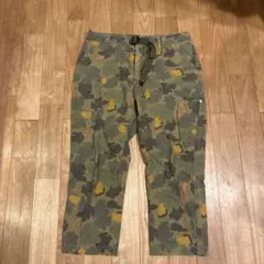 WILD THINGS カモフラ九分丈パンツXL 美品