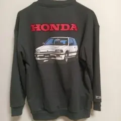 HONDA Civic スウェット トレーナー ブラック サイズM