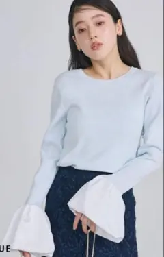 新品未開封ベースメントオンライン　バルーンスリーブニットトップス