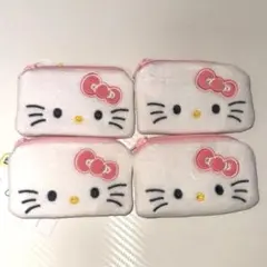 韓国限定　日本未発売　ダイソー　ハローキティ　ポーチ　4 点セット