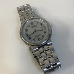 SEIKO SOLAR 시계 10 기압 방수 실버