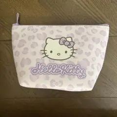 ハローキティ レオパード柄ポーチ