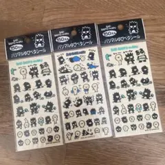 平成レトロ　サンリオ バッドばつ丸 バツマルゆびペタシール 未使用
