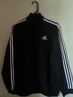 値下げ可能‼️adidas ブラック ジップアップジャケット