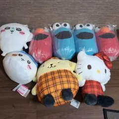 ぬいぐるみまとめ売り　サンリオ　ちいかわ　セサミストリート