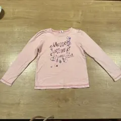 ピンク 長袖カットソー メゾピアノ　130