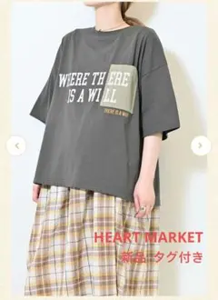 ハートマーケット　カラーポケットプリントTシャツ　フリーのサムネイル
