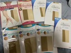 GUNZE SABRINA ストッキング 8点セット L-LL