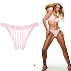 Victoria’s secret ロゴ90sブリーフ ショーツ ストライプS