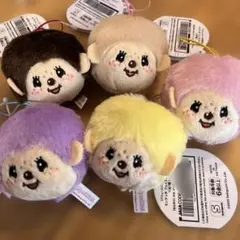 モンチッチ　フェイスマスコット　5個セット