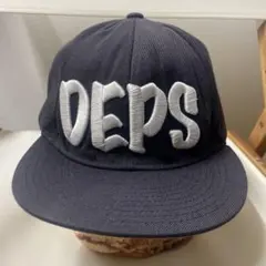 deps デプス　LOGO CAP　キャップ　刺繍　デカロゴ　迷彩　キムケン