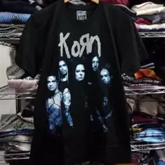 KORN コーン 両面プリント バンドTシャツ L