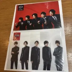 【新品】NISSAN 嵐クリアファイル 2枚セット