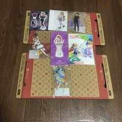 日奈森あむ A賞 アクリルボード 缶バッジ ガラポン じゅごキャラ