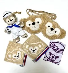 ディズニー　ダッフィーグッズ５点&シェリーメイグッズ１点